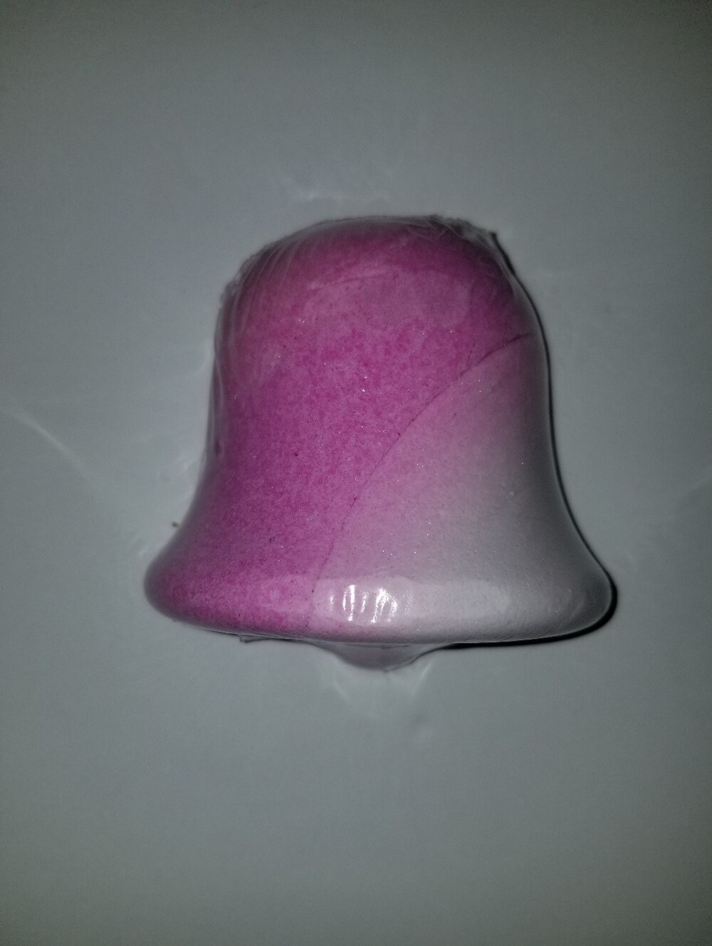 Bell Bath Bomb Pink White Self Care